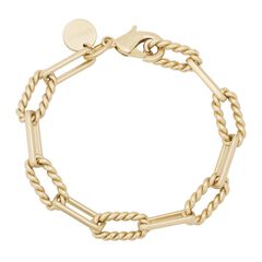 Enzo Anklet 10" Gold