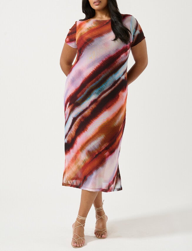 Sunshine Radiant Dress, Print / Pink, alternate image number 2