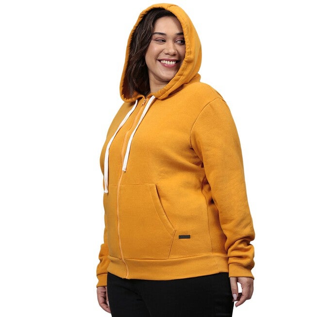 Solid Stylish Casual Hooded Sweatshirt, , alternate image number null
