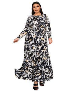 Zimmern Tiered Maxi Dress