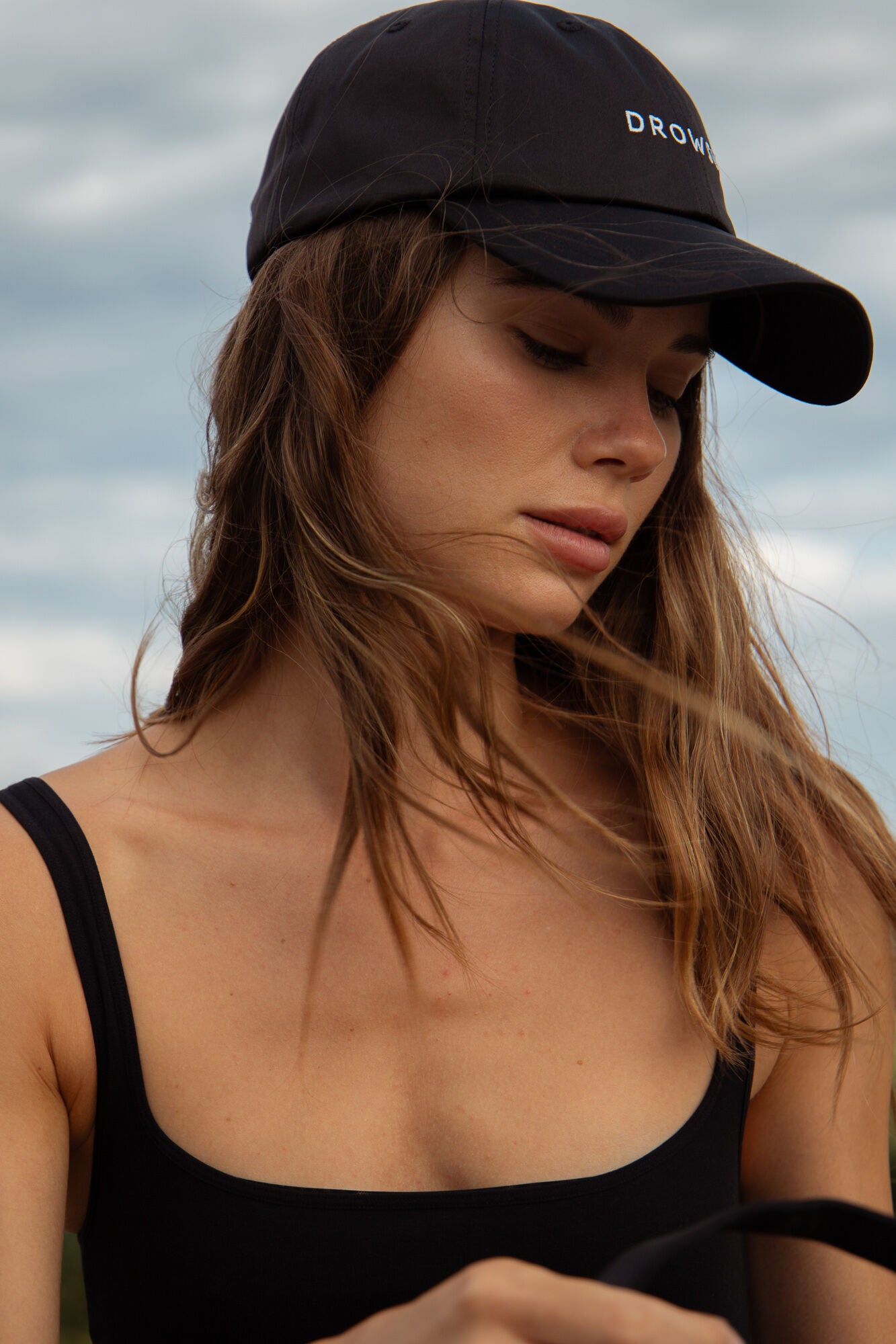 Silk Cap, Black Jade / Black, alternate image number 1