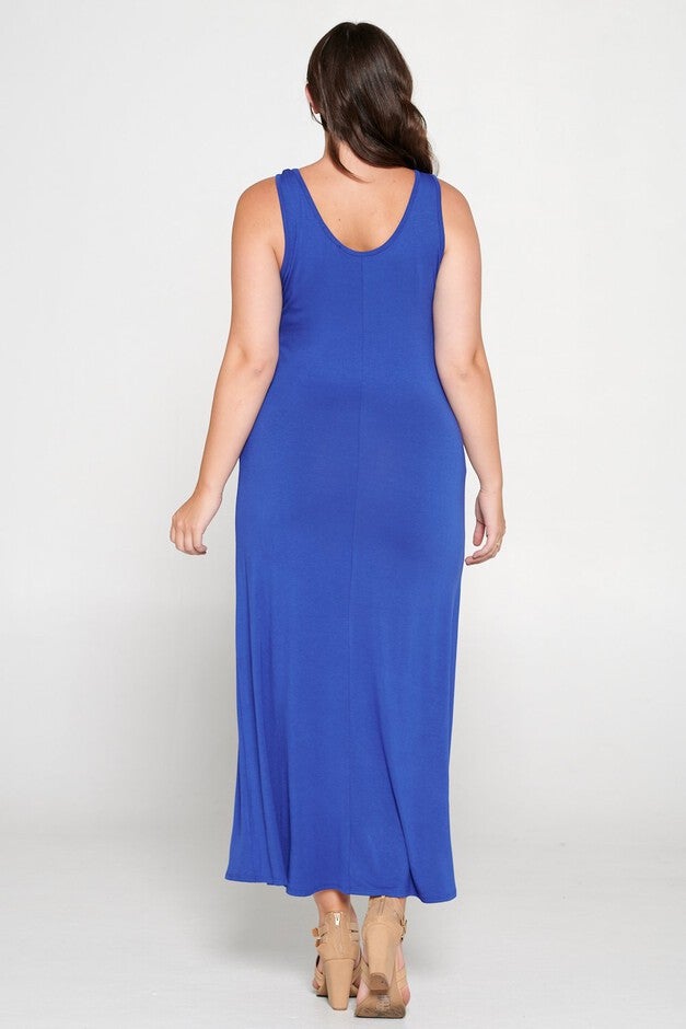 Everyday Basic Tank Maxi Dress, , alternate image number 9