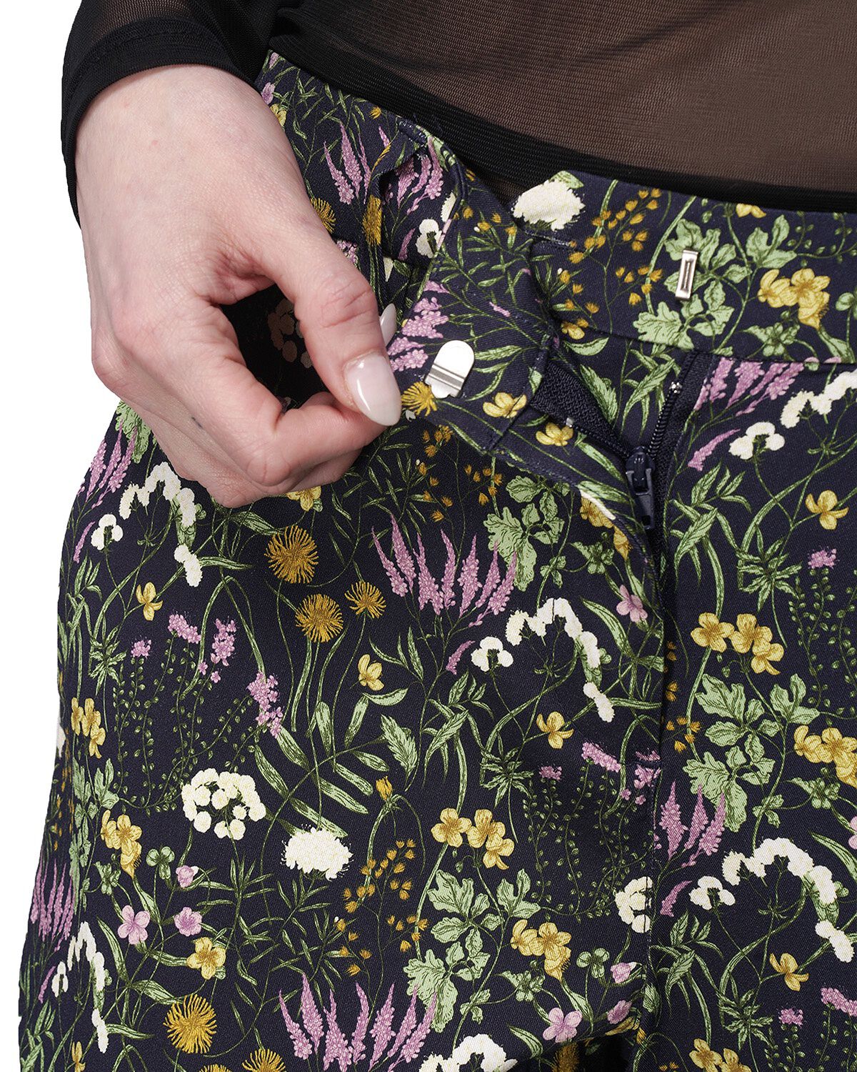 The Empower Slim Crop Pant, MEADOW NAVY / Navy, alternate image number 3