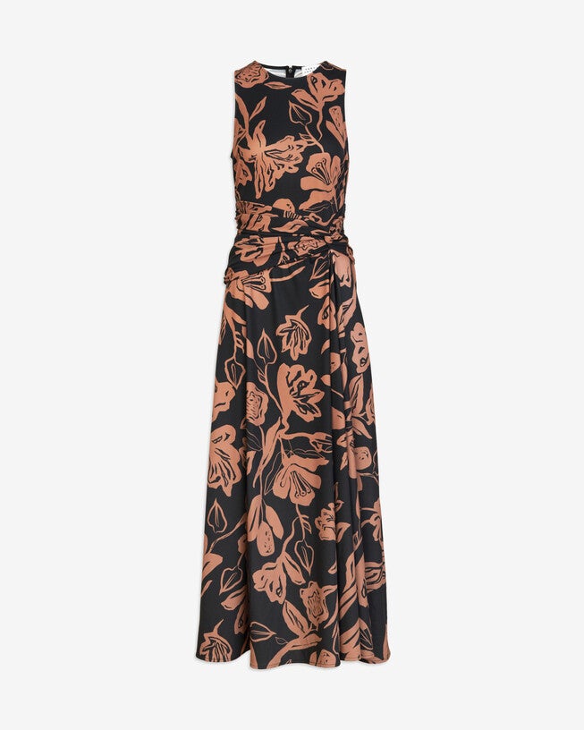 Christine Dress, BlackBronze / Black, alternate image number 2