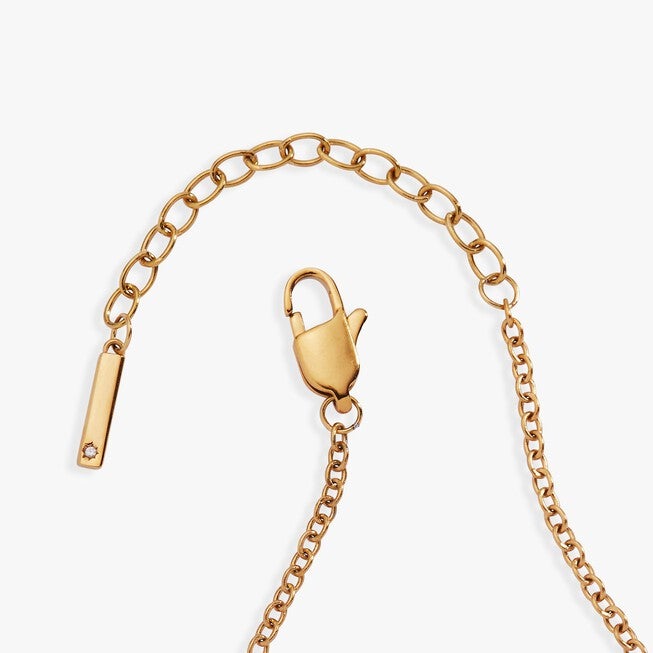 Leo Symbol Inline Bracelet, Two tone / Gold, alternate image number 3