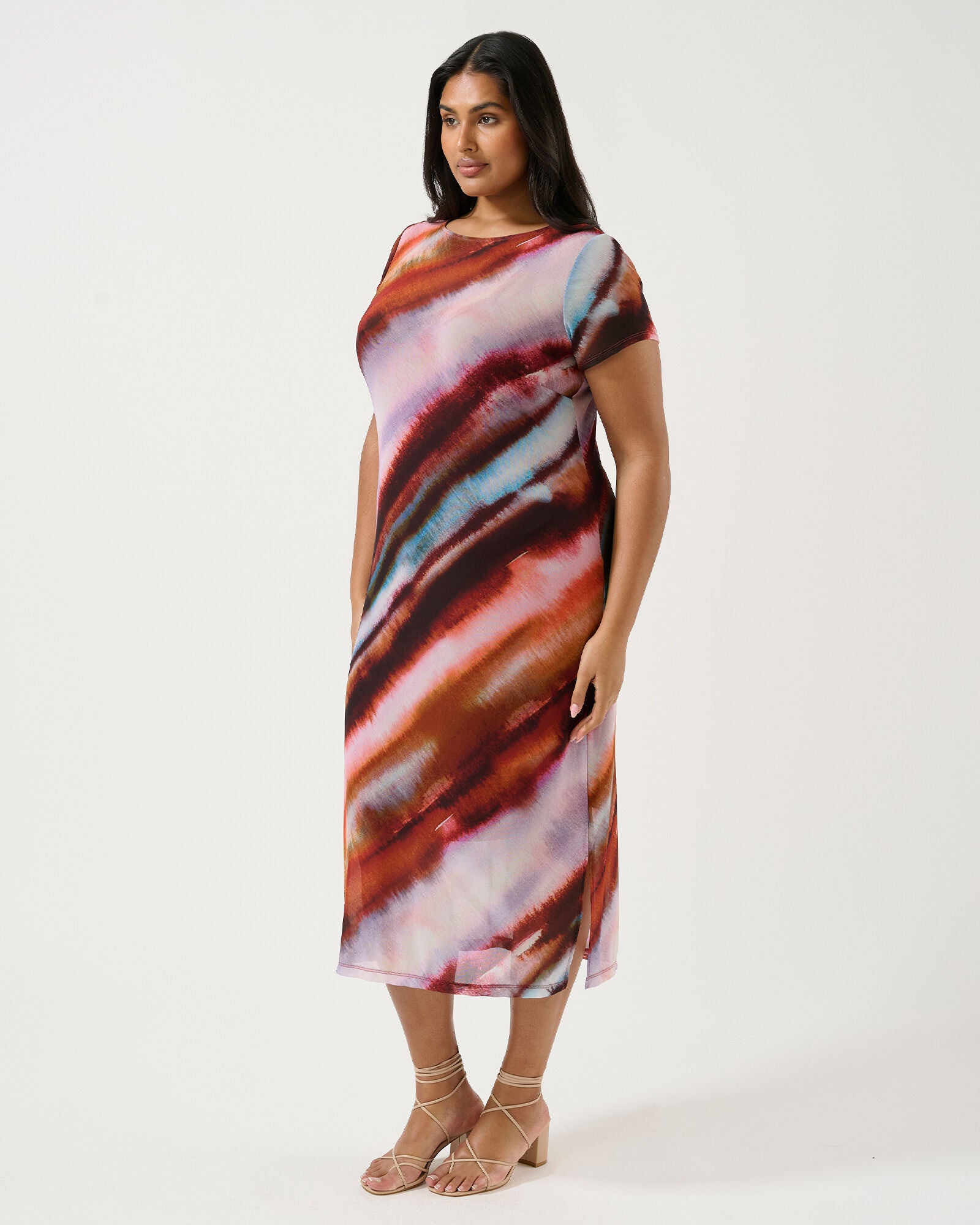 Sunshine Radiant Dress, Print / Pink, alternate image number 3