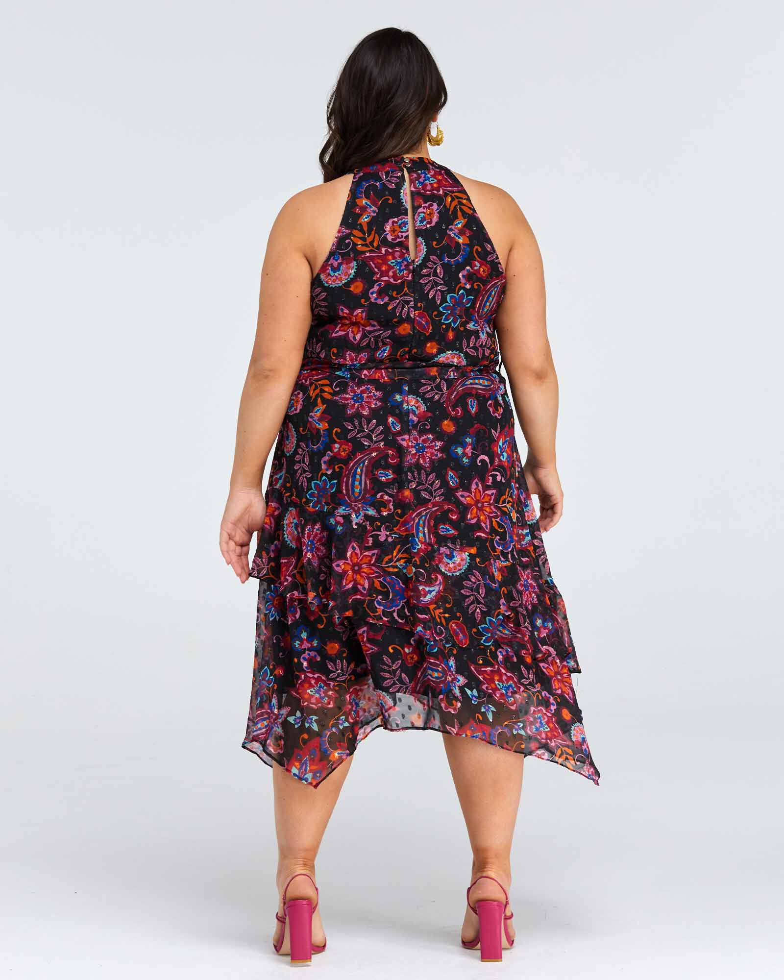 Clements Halter Dress, , alternate image number 8