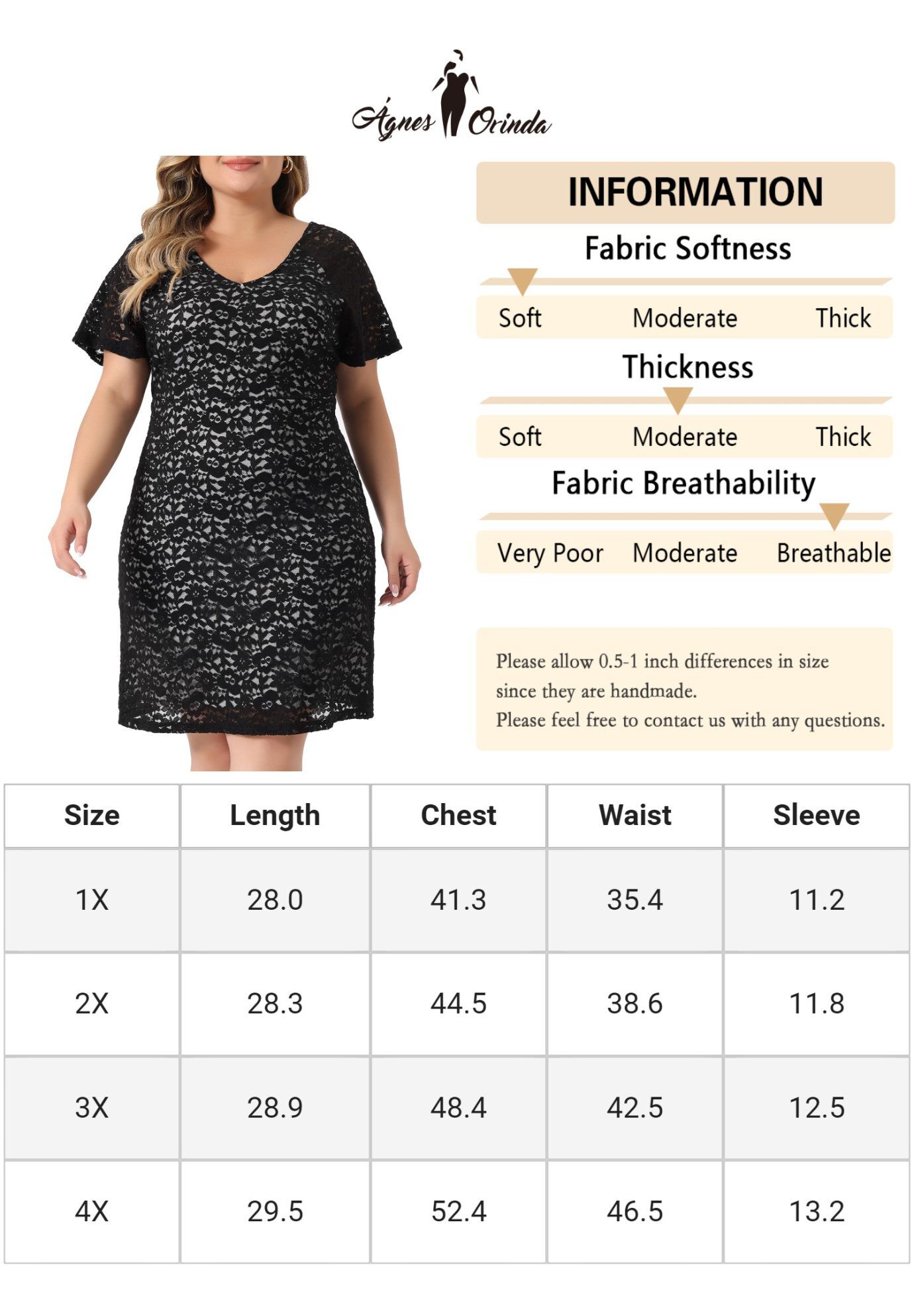 V NECK SHORT SLEEVE COCKTAIL WEDDING GUEST BODYCON LACE PENCIL DRESS, Black / Black, alternate image number 4