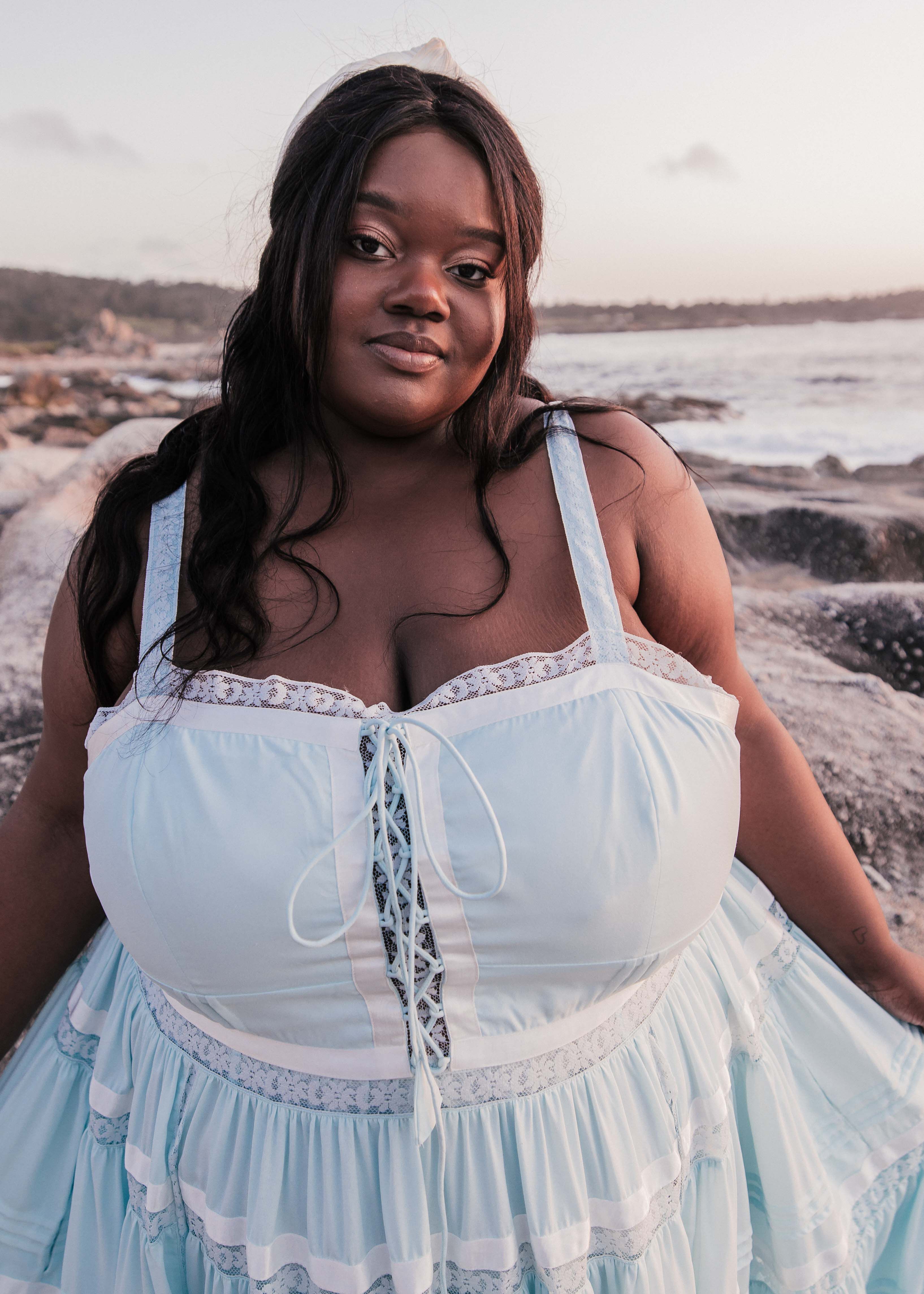 Delores Dress, Blue / Light Blue, alternate image number 3