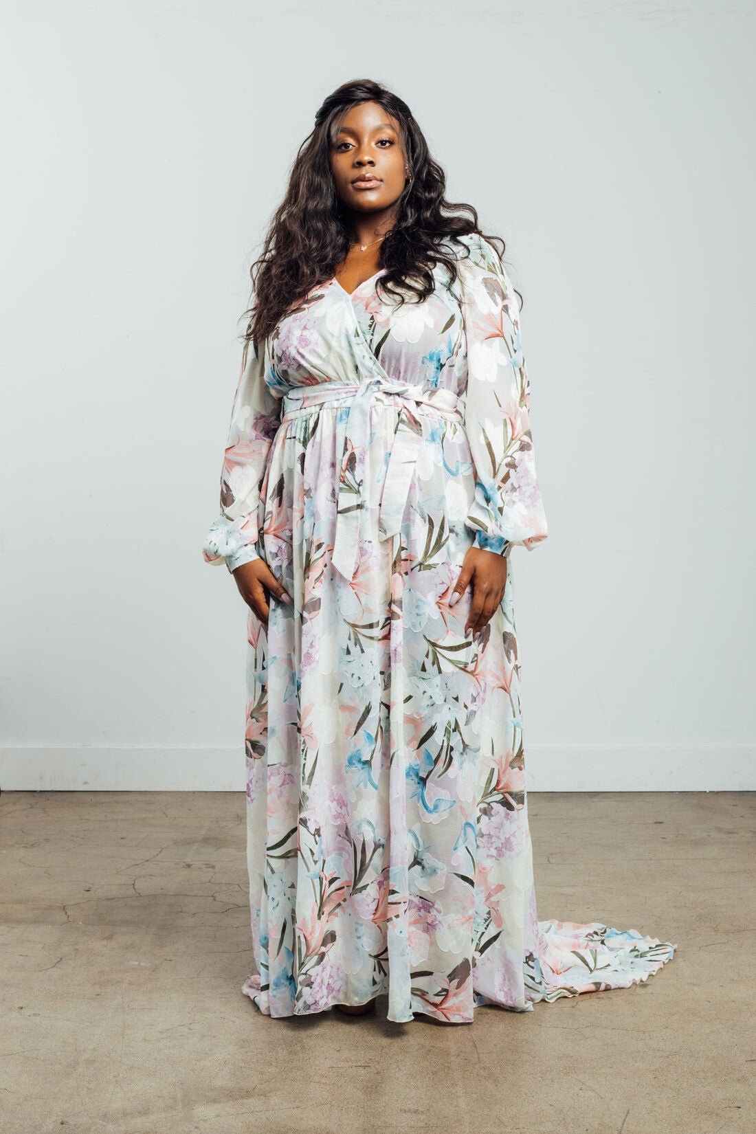 Paradise Petite, Floral / Cream, alternate image number 2