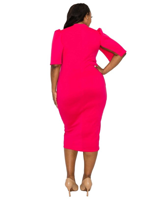 LALISA MIDI DRESS, , alternate image number 5