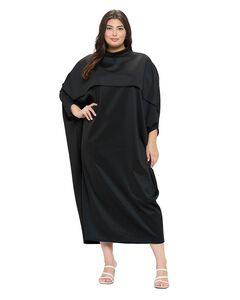 POTTER CAPE KAFTAN MIDI DRESS