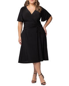 Jemma Ruched Tie Dress