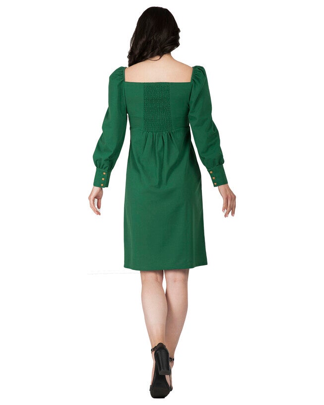 Xena Women's Elegant Side Slit Plus Size Midi Dress, , alternate image number null