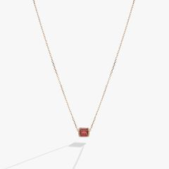 January Birthstone Precious Pendant Necklace