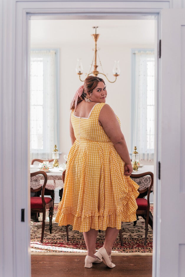 Daze Dress, Yellow / Yellow, alternate image number 2