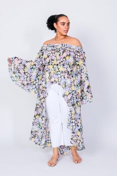 Abba Off The Shoulder Duster