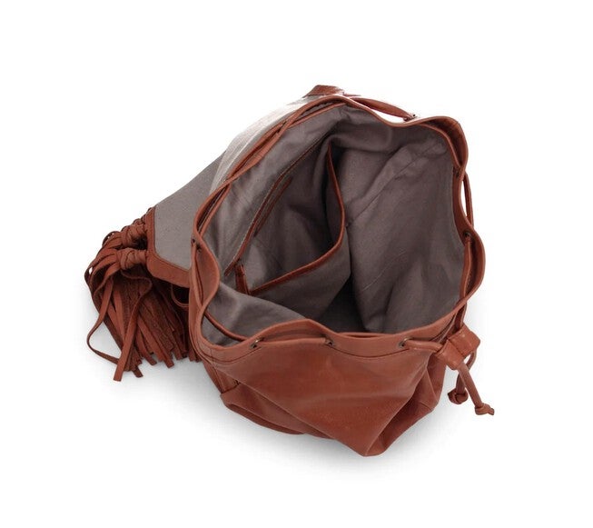 Women's Lee Backpack, Saddle / Brown, alternate image number null