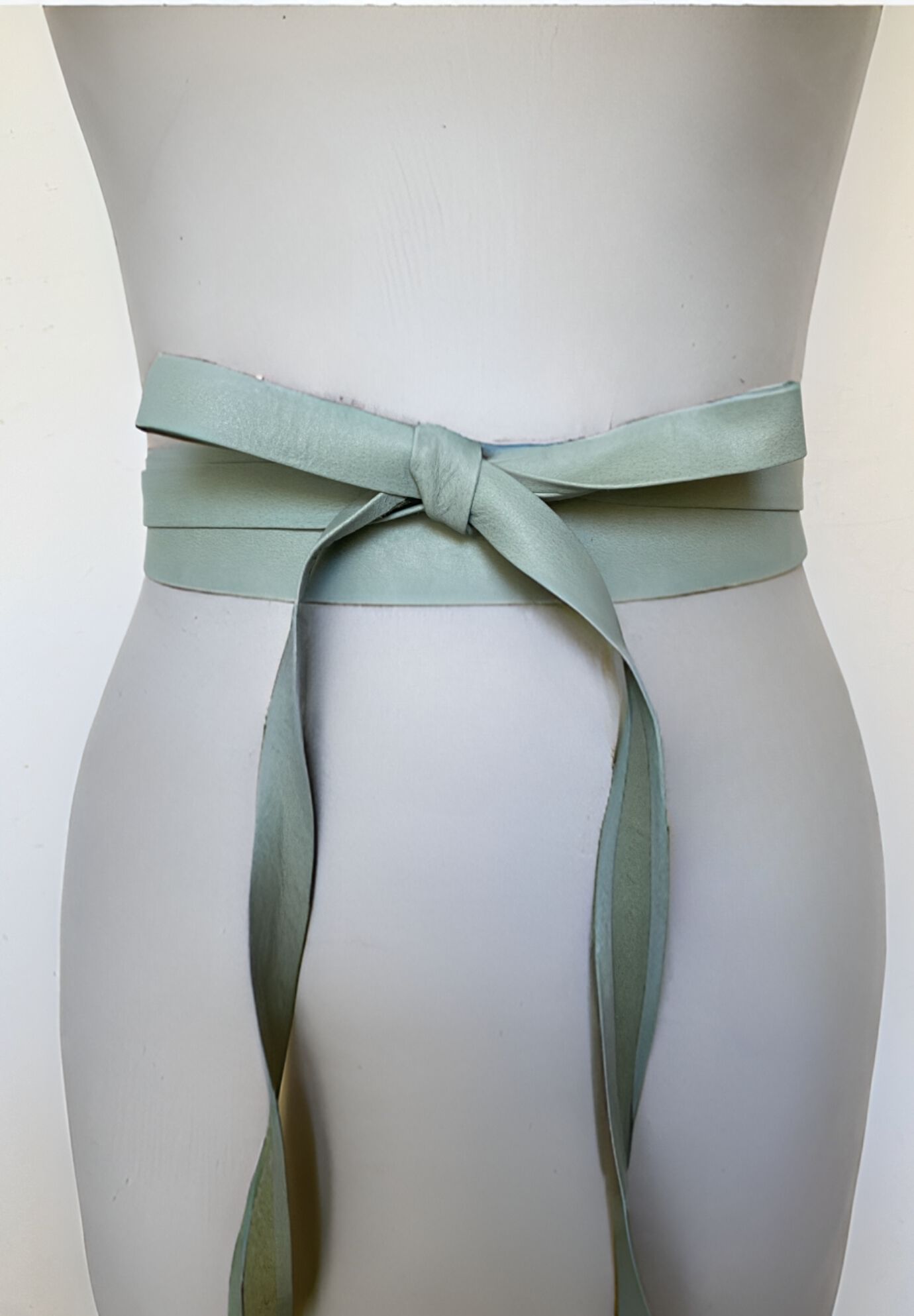 Midi Wrap Belt, Matcha / Sage Green, hi-res image number 0