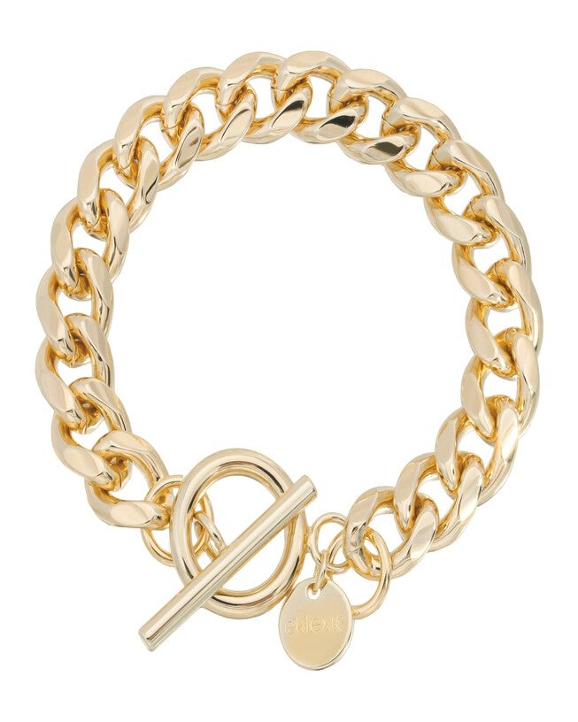 Kris Bracelet 9 inches Gold, Gold / Gold, hi-res image number 0