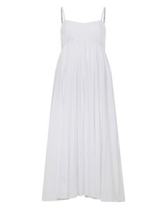 Rachel Poplin Midi Dress