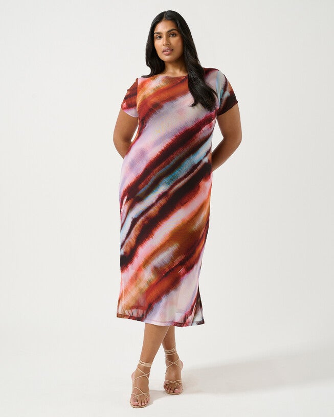 Sunshine Radiant Dress, Print / Pink, alternate image number 5