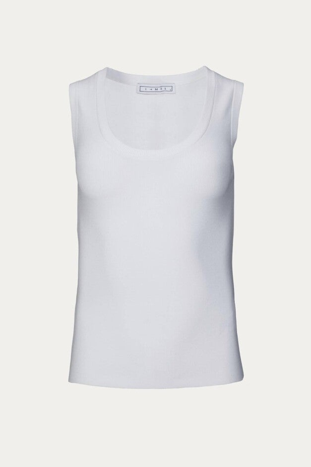 ANGEL TANK TOP IN WHITE, , alternate image number null