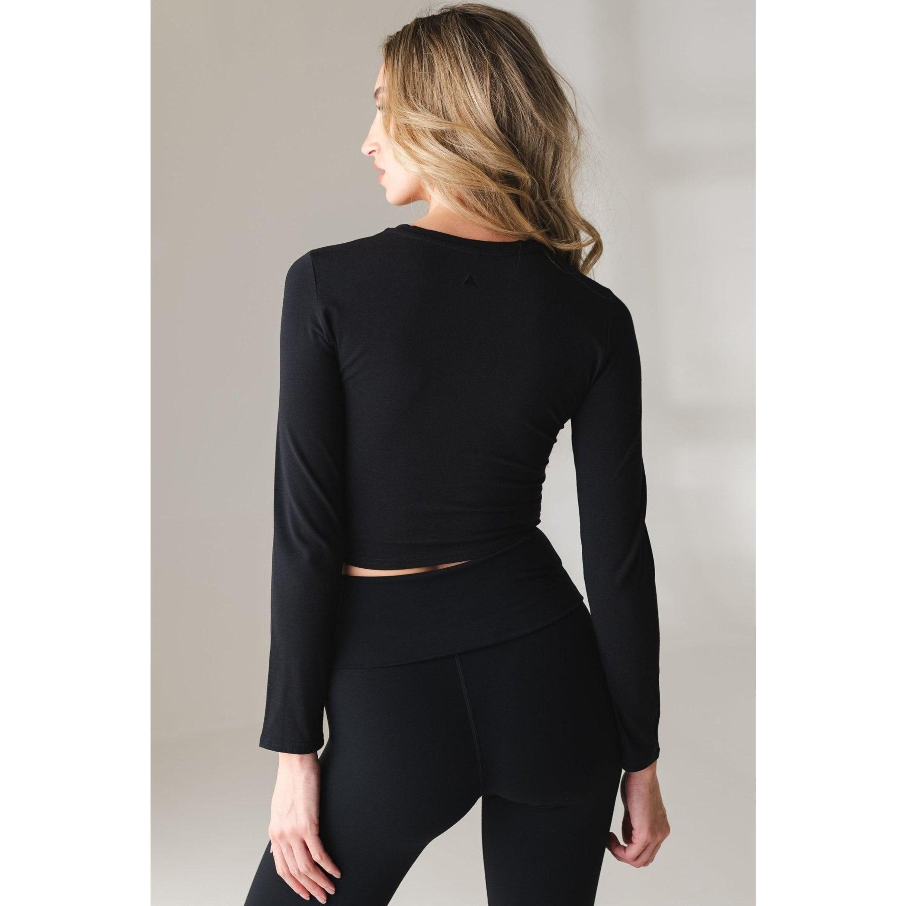 Basis Long Sleeve, Midnight / Black, alternate image number 2