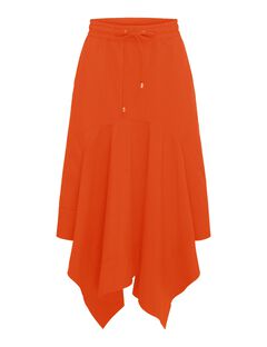 Handkerchief Midi Skirt