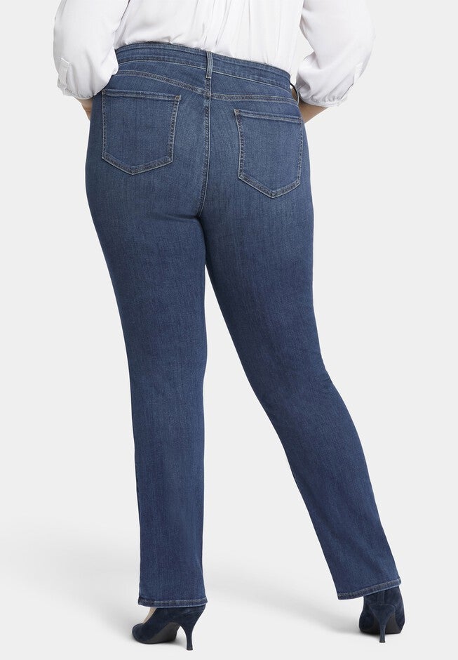 Marilyn Straight Pants, Cooper / Medium Wash, alternate image number 1