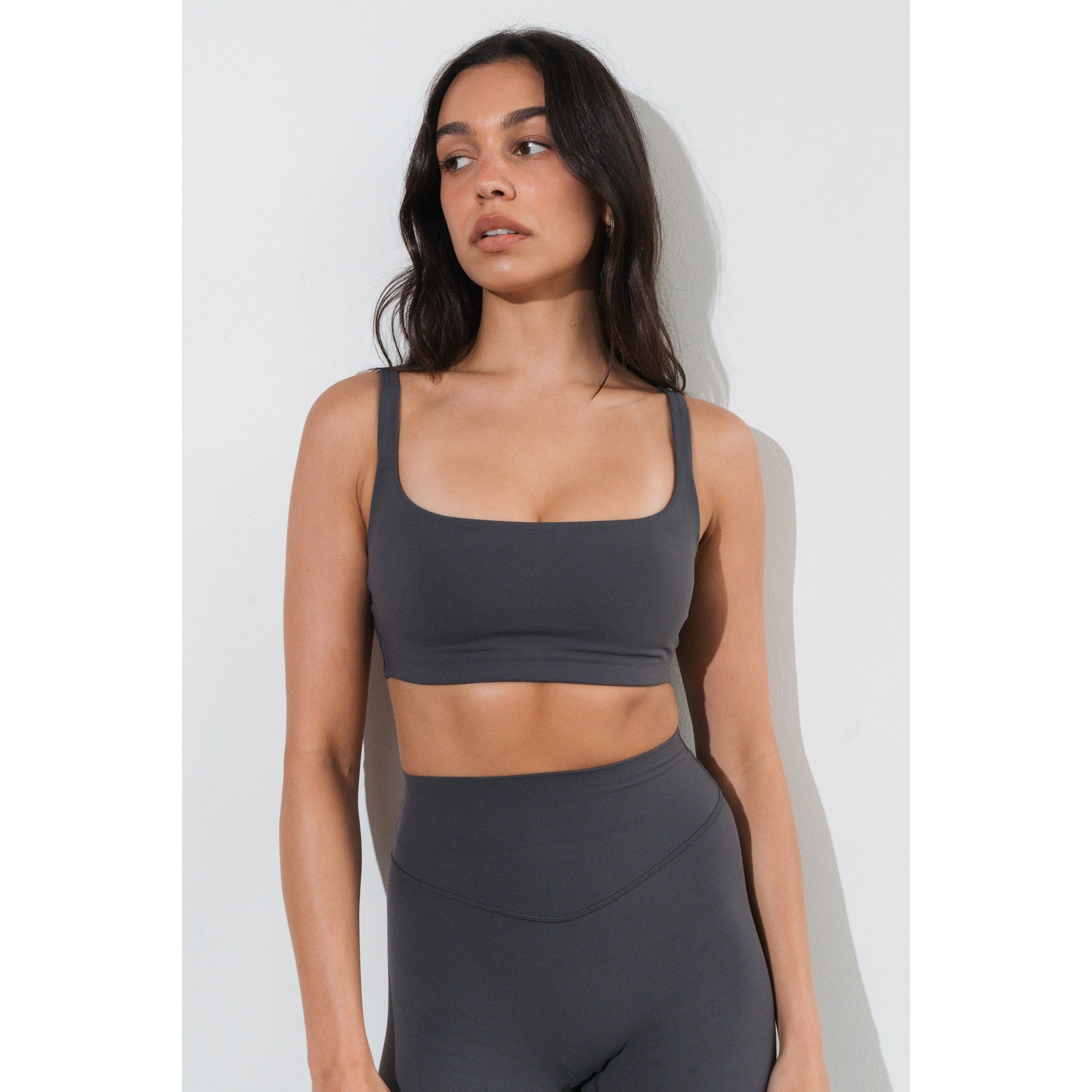 Cloud II Classic Bra, Iron / Charcoal Grey, hi-res image number 0