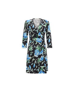 DVF JULIAN SILK JERSEY WRAP DRESS