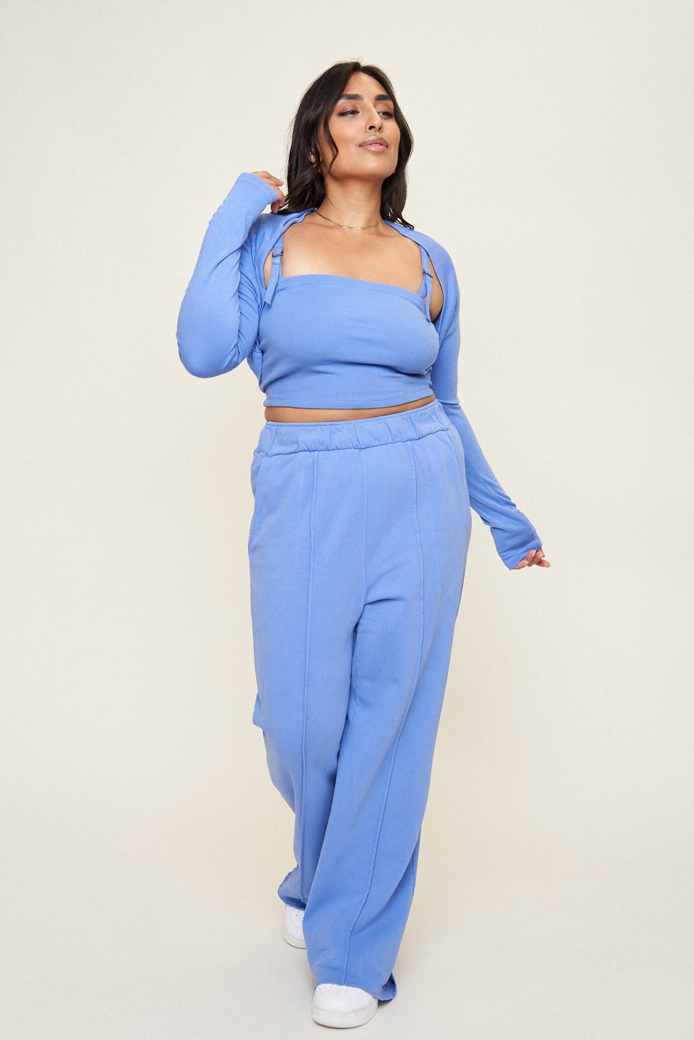 Katy Shrug, Periwinkle / Periwinkle, alternate image number 1