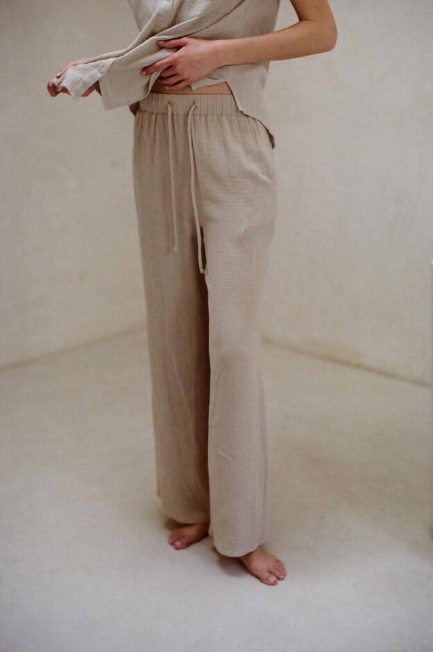 SUNRISE SAIL PANTS IN TAUPE, Taupe / Beige, hi-res image number 0