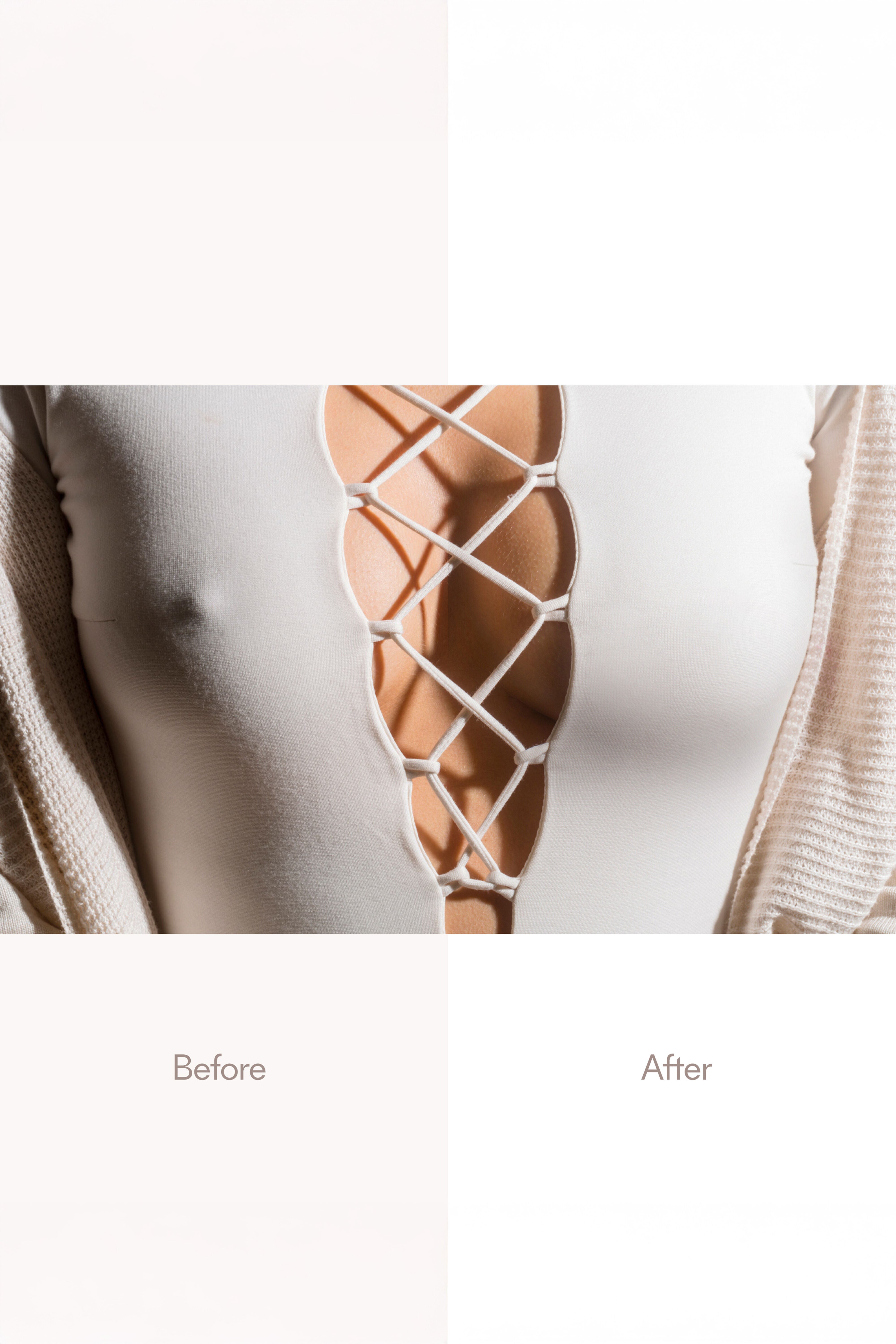 Non-Adhesive No-Show Reusable Nipple Covers, No 5 Soft Tan / Tan, alternate image number 3