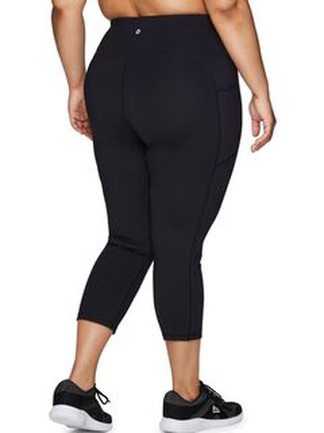 Tech Flex Ultra Hold Capri, Black / Black, alternate image number 1