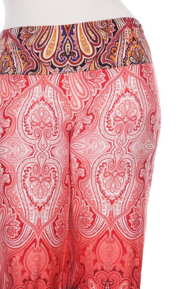 Printed Palazzo Pants, , alternate image number 8
