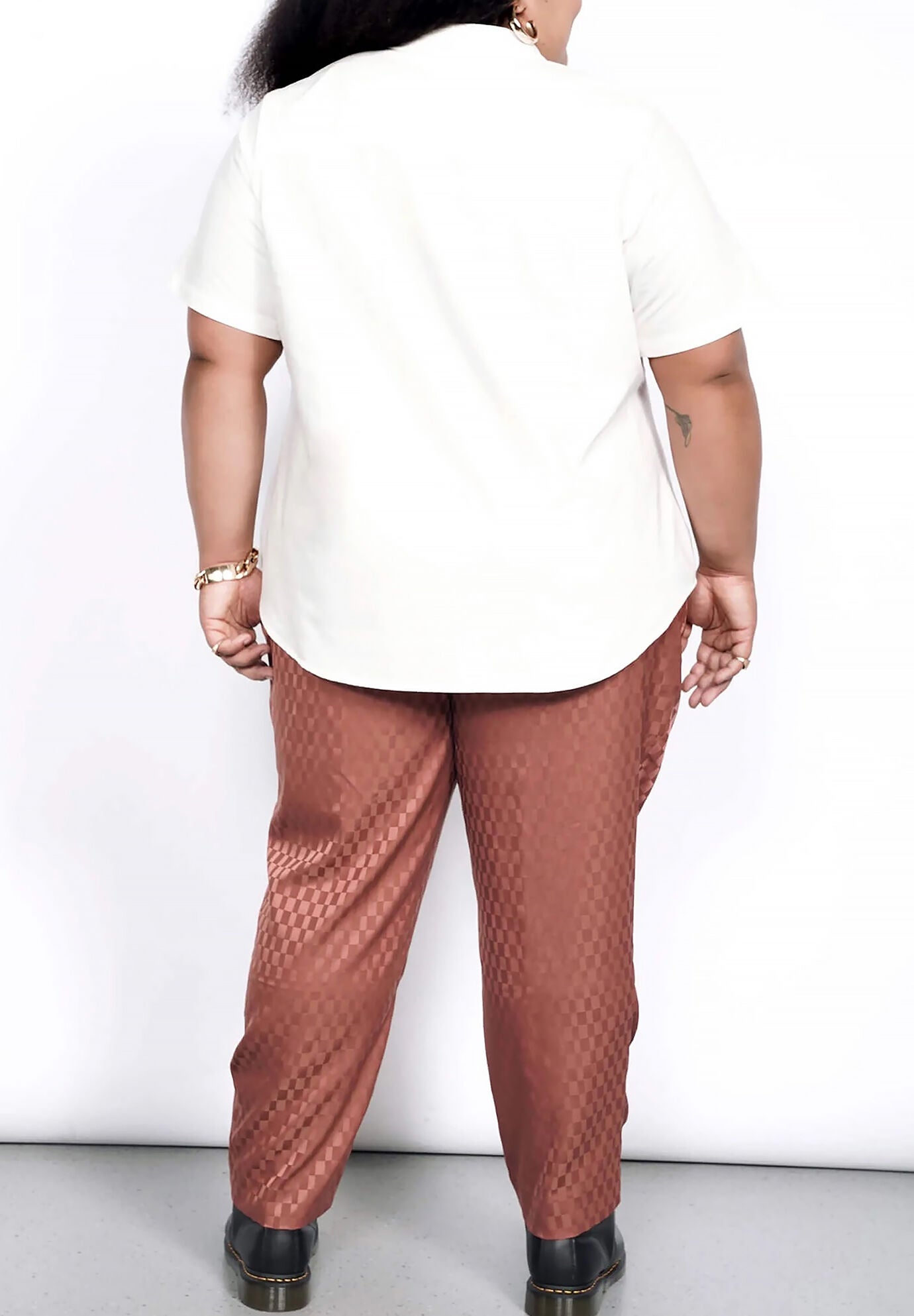 The Essential Oxford Button Up, WHITE / White, alternate image number 2