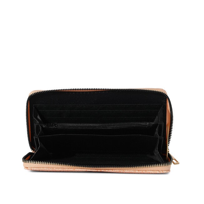 Haute Sauce Women's Croc Wallet, Brown / Brown, alternate image number null