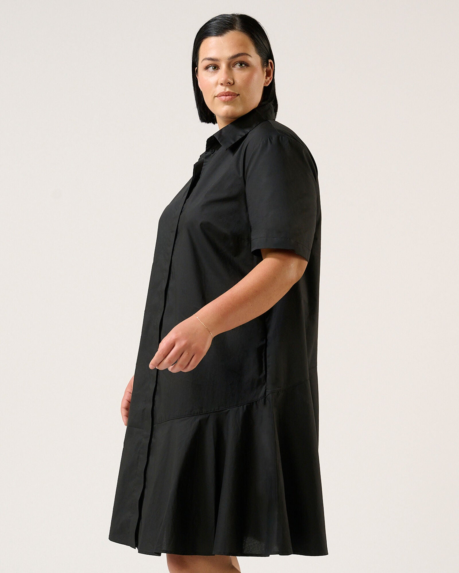 Obsidian Dress, Black / Black, alternate image number 3