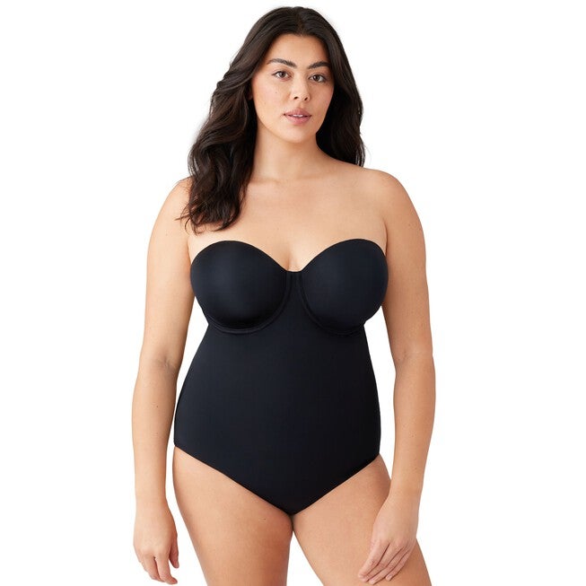 Red CarpetShaping Body Briefer, Black / Black, hi-res image number 0