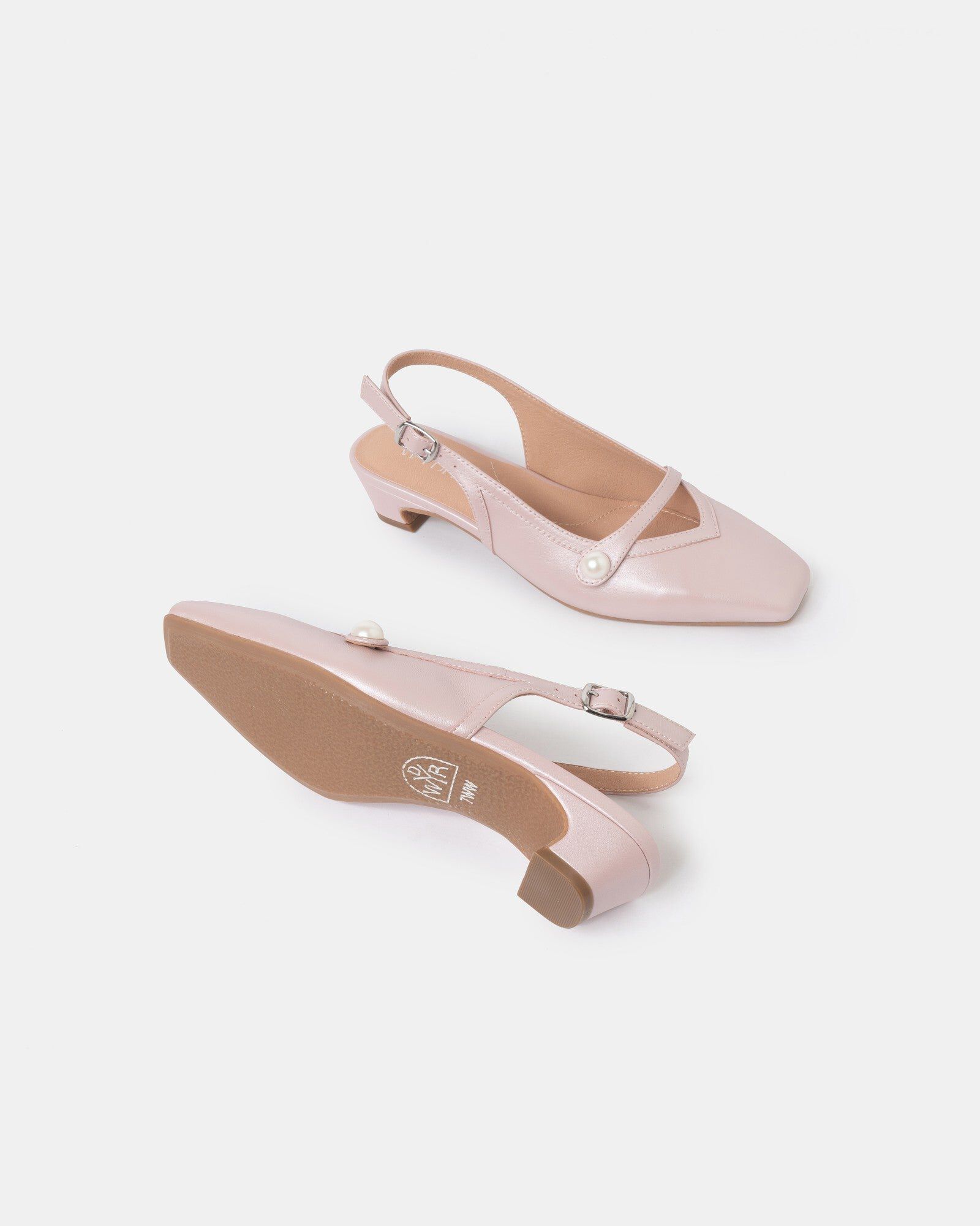 Isla Pearl Heels, Pink / Pink, alternate image number 3