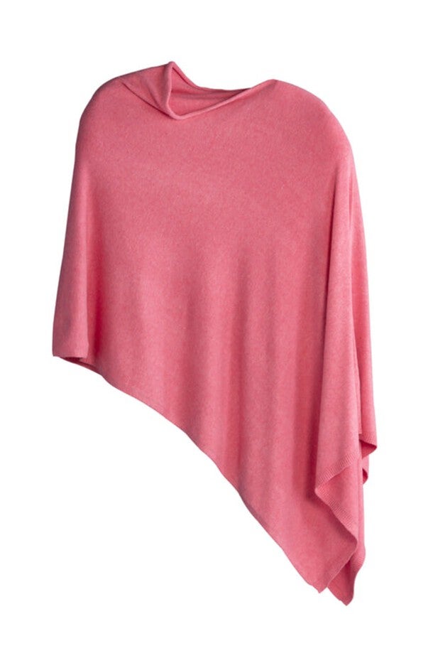 Francoise Travel Poncho, Pink / Pink, alternate image number 2