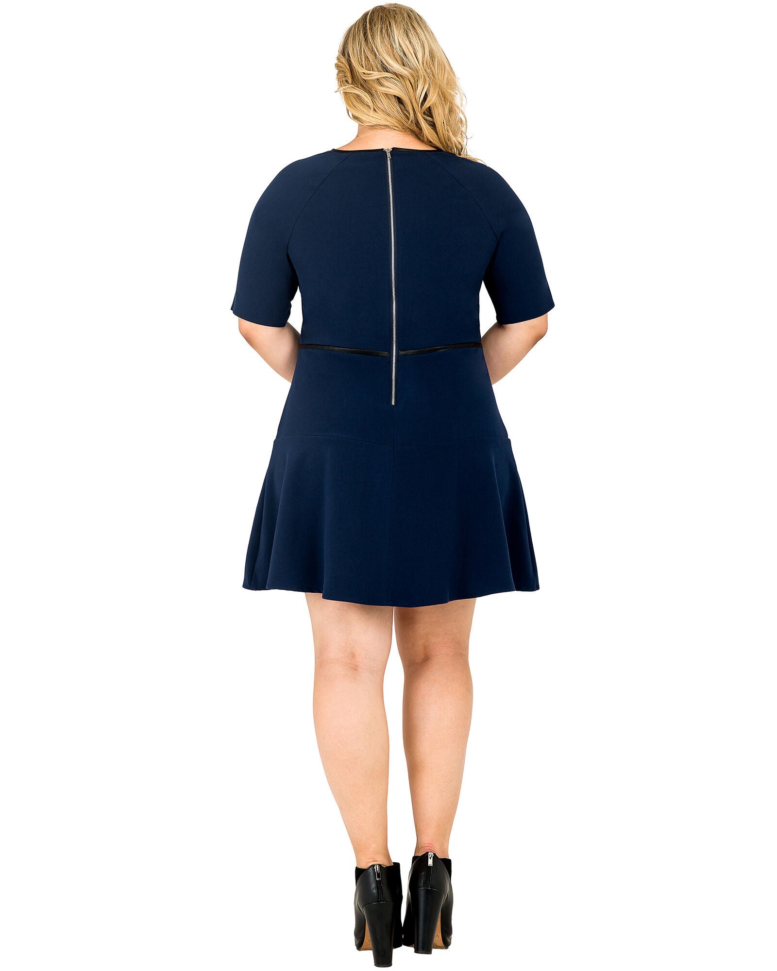 Tina A-Line Suiting Dress, , alternate image number 5