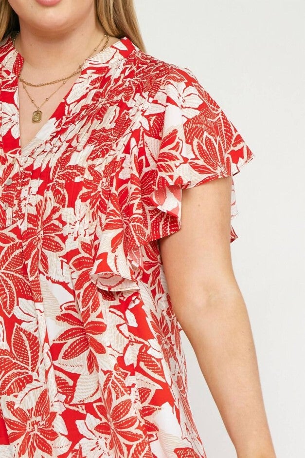 FLORAL MAXI DRESS, , alternate image number 7