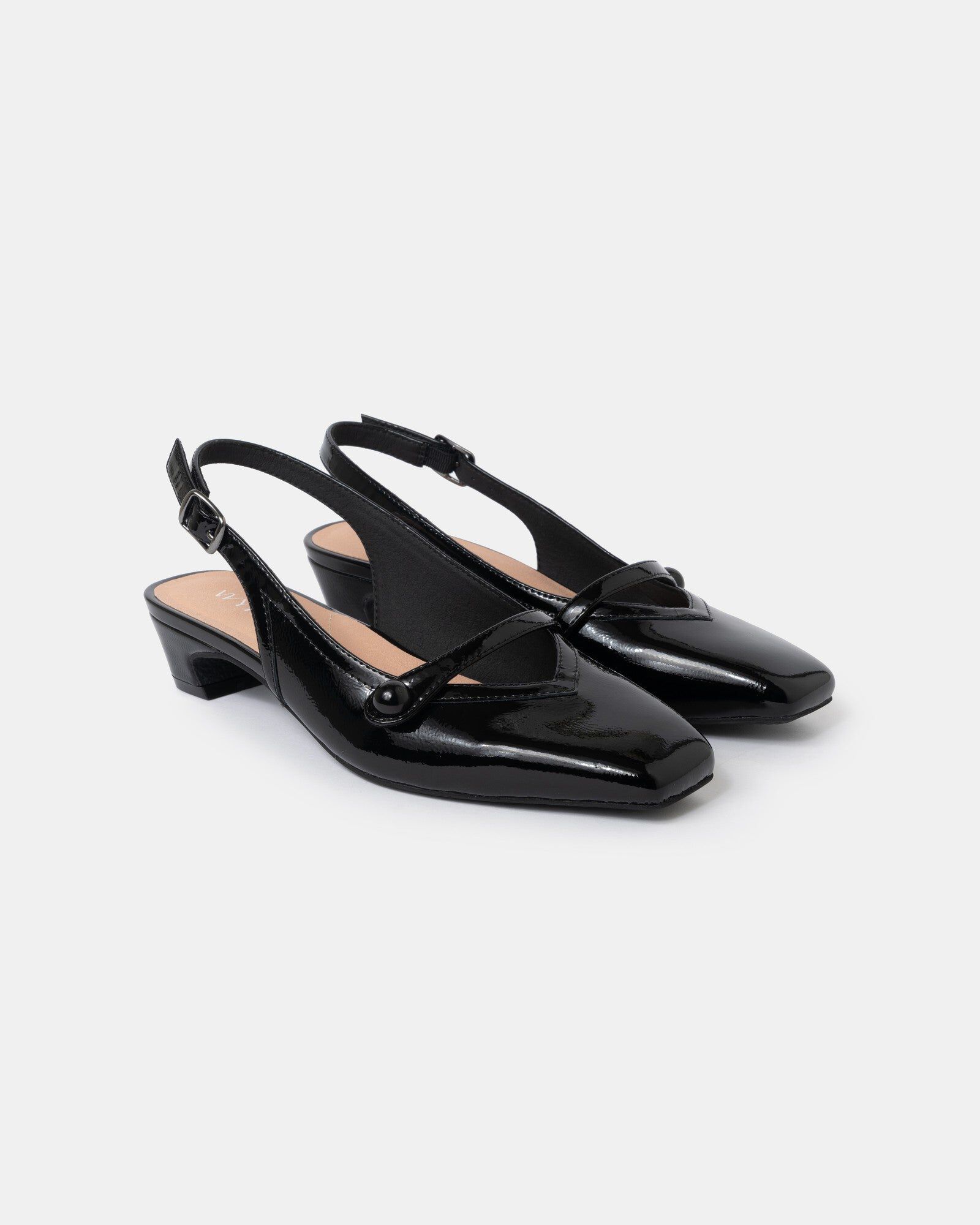 Isla Pearl Heels, Black / Black, alternate image number 1