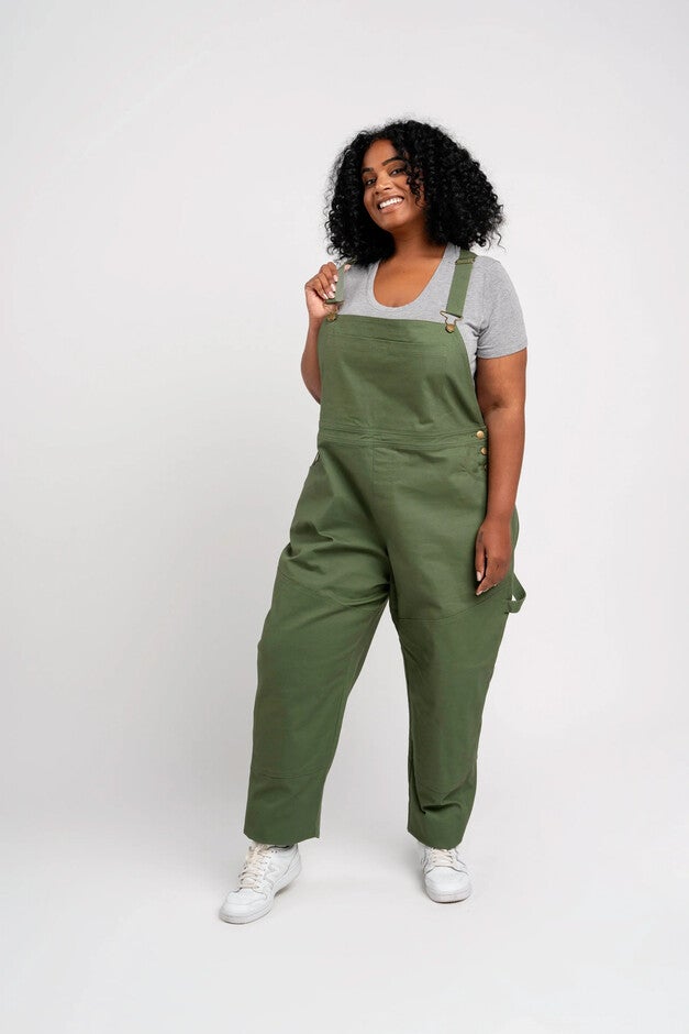 get dirty workwear overall, pine green / Hunter Green, hi-res image number null