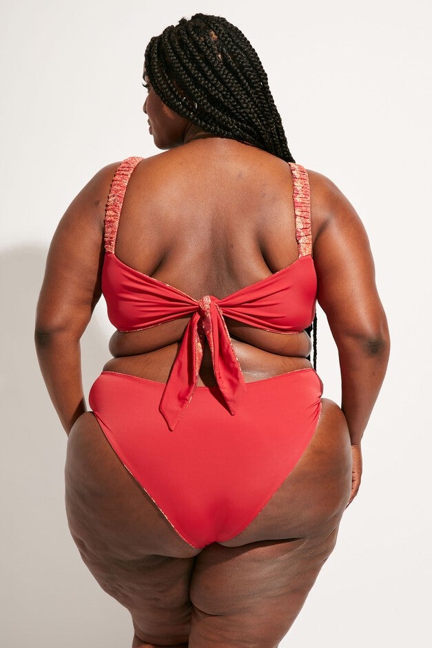Current Bottom II, IguanaMerlot / Red, alternate image number 2