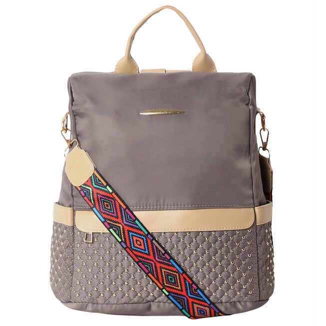Haute Sauce Women's Textured Backpack, Charcoal Grey / Charcoal Grey, hi-res image number 0