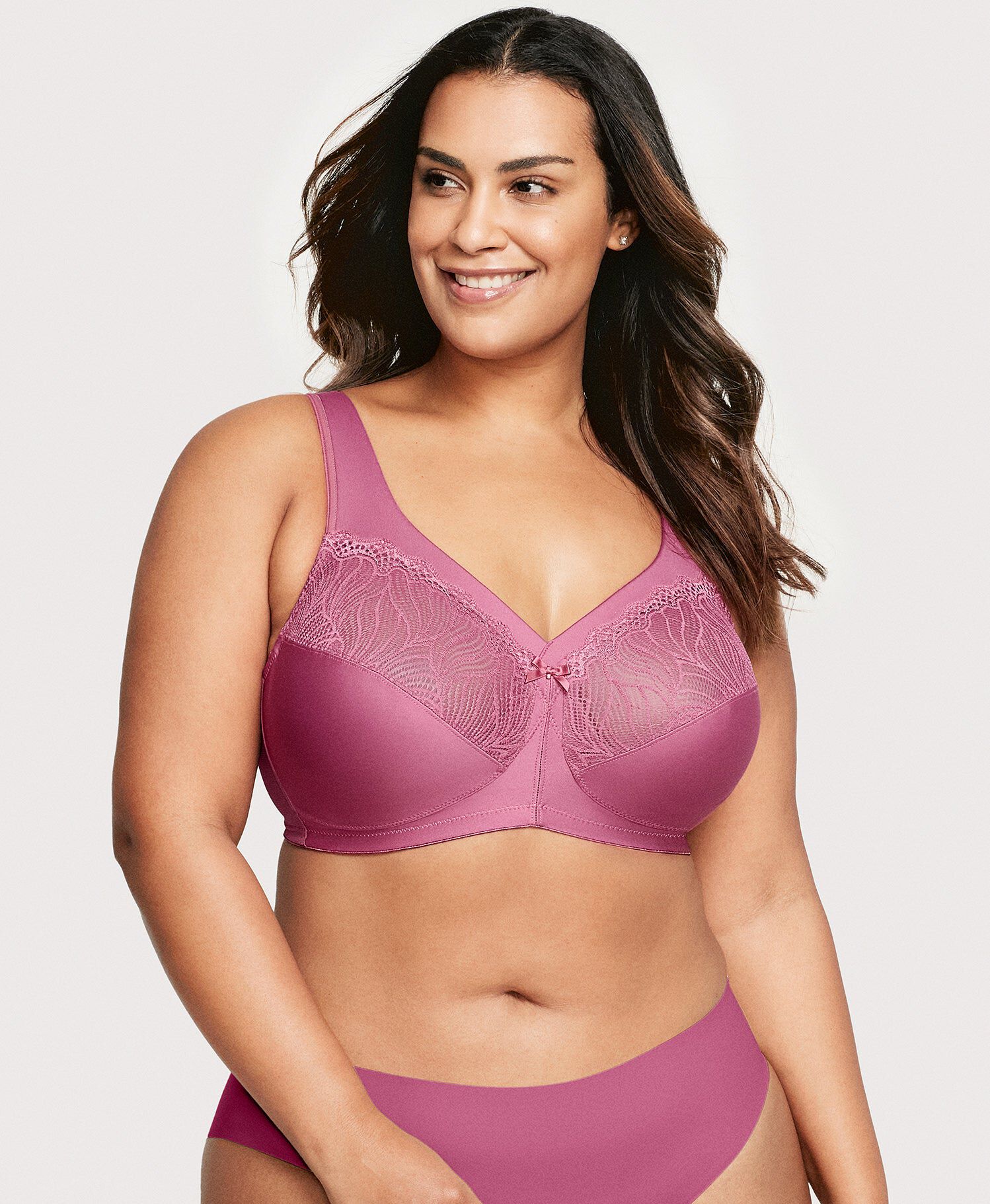 MagicLift Natural Shape Support Bra, Red Violet / Raspberry, hi-res image number 0